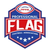 the primary logo of the Professional Flag Football Association